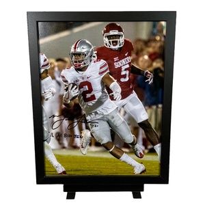 MARSHON LATTIMORE NCAA OHIO STATE BUCKEYES SIGNED AUTOGRAPHED PHOTO FRAMED 11x14